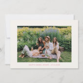 Handgetekende Bruidsdouche  Bedankkaart (Achterkant)