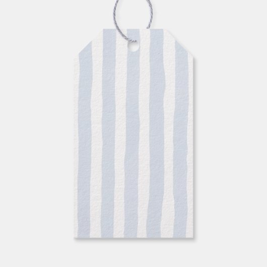 Handgetekende Bruiloftsborrel Vers Van de Markt Cadeaulabel (Achterkant)