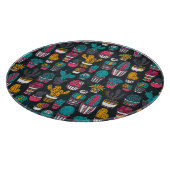 Handgetekende cactus in Schetsenstijlpatroon Snijplank (Hoek)