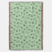 Handgetekende Cartoon Insecten Patroon Gooi Deken (Voorkant Verticaal)