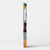 Handgetekende digitale pastelkleur pastel, naadloo Case-Mate iPhone case (Achterkant / Links)
