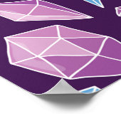  handgetekende doedelen naadloos met poster (Hoek)