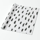 handgetekende doodle cadeaupapier (Uitgerold)