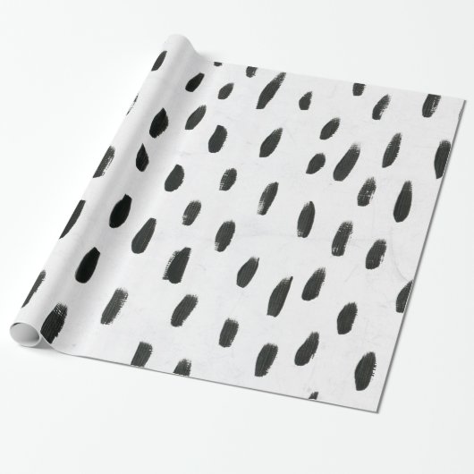 handgetekende doodle cadeaupapier (Uitgerold)