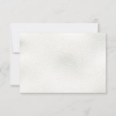 Handgetekende doodle Skeleton RSVP-responskaarten Kaart (Achterkant)