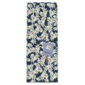 Handgetekende Edelweiss Elegant Vineyard Boutique Wijn Cadeautas (Achterkant)