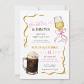 Handgetekende eigenzinnige koppels douche kaart (Voorkant)