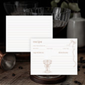 handgetekende espresso martini Bruidsrecept