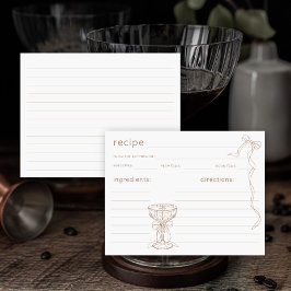 handgetekende espresso martini Bruidsrecept