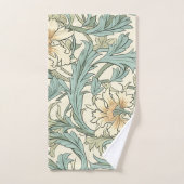 handgetekende floral Pastel kleurstof Bad Handdoek (Handdoek)