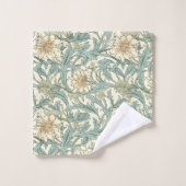  handgetekende floral Pastel kleurstof Bad Handdoek (Wasdoekje)