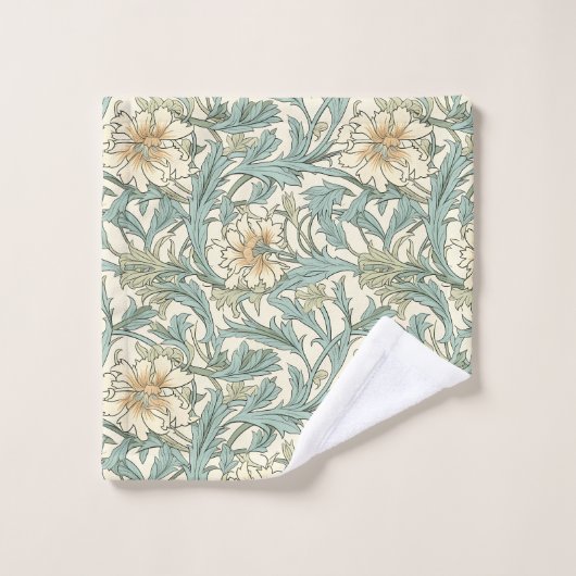  handgetekende floral Pastel kleurstof Bad Handdoek (Wasdoekje)