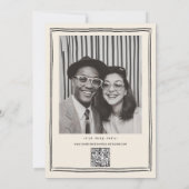 Handgetekende funky handgeschreven save the date (Achterkant)