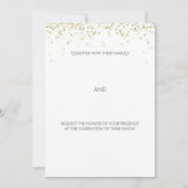 Handgetekende Gold Whimsical Wedding (Voorkant)