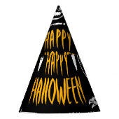 Handgetekende Halloweensymbolen,  collectie. Feesthoedjes (Voorkant)