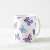 Handgetekende Hearts Design | Grappig en romantisc Koffiemok (Voorkant rechts)