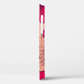 Handgetekende Hibiscusbloemen  Case-Mate iPhone Case (Achterkant / Links)