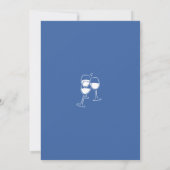 Handgetekende Illustratie Bruidsbrunch Kaart (Achterkant)