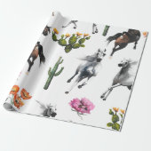 Handgetekende illustratie. Naadloos patroon. Cute  Cadeaupapier (Uitgerold)