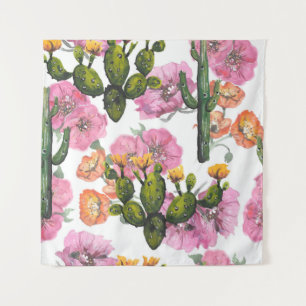 Handgetekende illustratie. Waterverf tekening. Cut Wandkleed