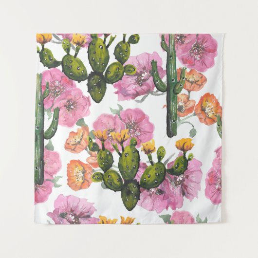 Handgetekende illustratie. Waterverf tekening. Cut Wandkleed (Voorkant)