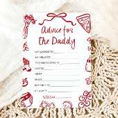 Handgetekende Italiaans advies voor de toekomstige Kaart