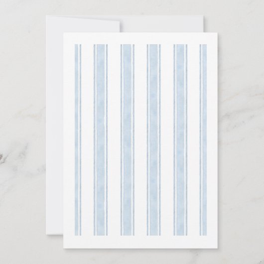 Handgetekende Italiaanse bruiloft thema Kaart (Achterkant)