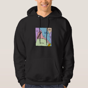 Handgetekende kaart van Eritrea, namen van buurlan Hoodie