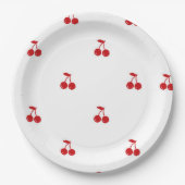 Handgetekende kers op top handgetekende grillige papieren bordje (Voorkant)