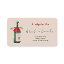 Handgetekende Kerst Bruidsdouche Deel Eén Recept