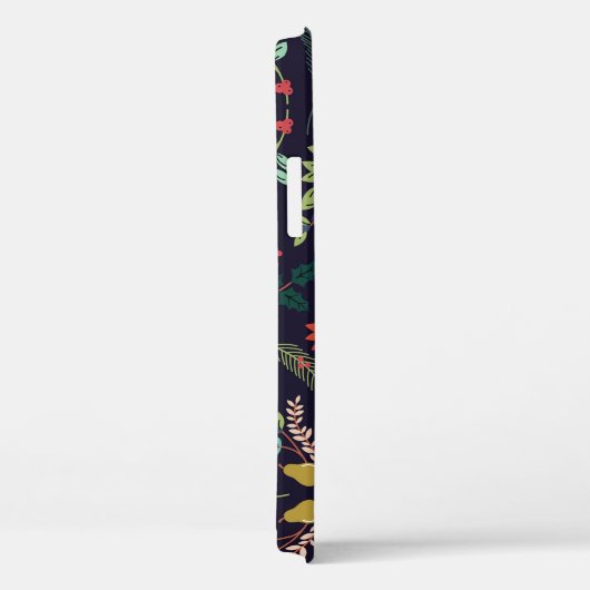 Handgetekende kerstbloemen:  collectie Case-Mate iPhone case (Achterkant / Rechts)