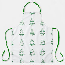 Handgetekende kerstboom