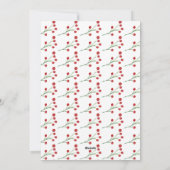 Handgetekende kerstkaart met foto van nieuw huis (Achterkant)