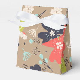 Handgetekende Kerstmis met de rode witte marine va Bedankdoosjes