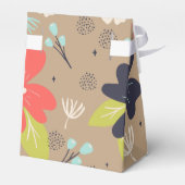 Handgetekende Kerstmis met de rode witte marine va Bedankdoosjes (Achterkant)