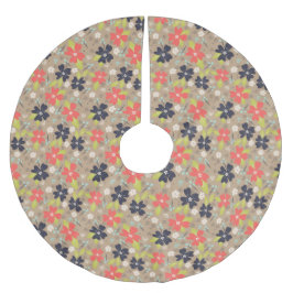 Handgetekende Kerstmis met de rode witte marine va Kerstboom Rok