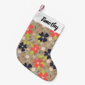 Handgetekende Kerstmis met de rode witte marine va Kleine Kerstsok (Voorkant (Hangend))