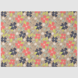 Handgetekende Kerstmis met de rode witte marine va Tissuepapier