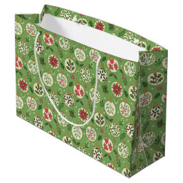 Handgetekende kerstornament grote cadeautas