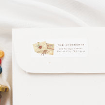 Handgetekende Kerstvakantie Mail Schattigee famili