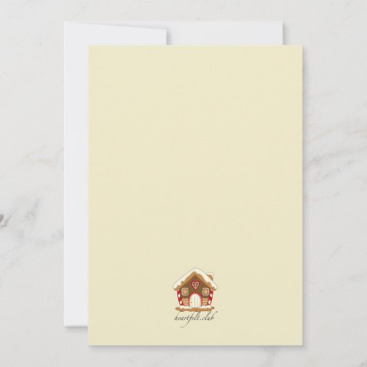 Handgetekende keukenbewaarhuizen kaart (Achterkant)