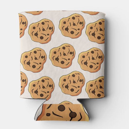 Handgetekende koekjes Cartoon Patroon Blikjeskoeler (Achterkant)