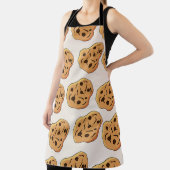 Handgetekende koekjes Cartoon Patroon Schort (Insitu)