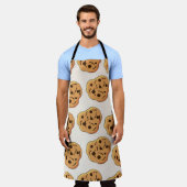 Handgetekende koekjes Cartoon Patroon Schort (Gedragen)