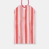 Handgetekende kousen Merry Little Baby shower Cadeaulabel (Achterkant)