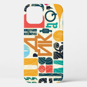 Handgetekende letters:  naadloos ontwerp. Case-Mate iPhone case