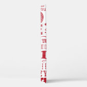 handgetekende liefdesdoodles Case-Mate iPhone case (Achterkant / Rechts)