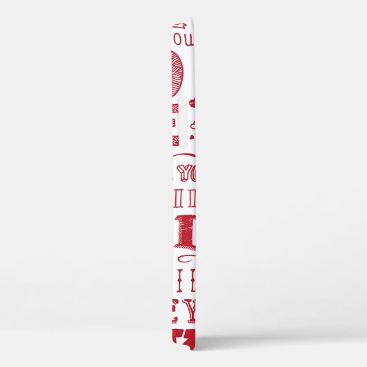 handgetekende liefdesdoodles Case-Mate iPhone case (Achterkant / Rechts)