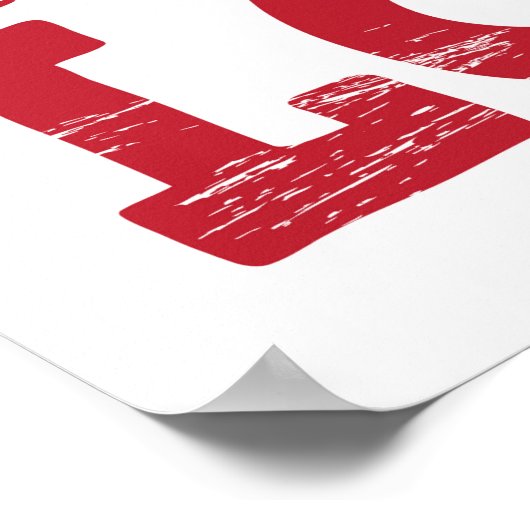 handgetekende liefdesdoodles poster (Hoek)