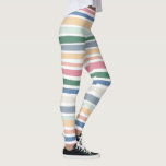 Handgetekende lijnen kleurrijke streep leggings<br><div class="desc">Ik hoop dat je dit leuke ontwerp leuk vindt. Pas het aan met je eigen tekst. En controleer mijn winkel op overeenkomende objecten zoals overhemden,  handdoeken,  verpakkingspapier,  kaarten en nog veel meer! Als je iets wilt,  laat dan een briefje achter. Bedankt om mijn design te controleren!</div>